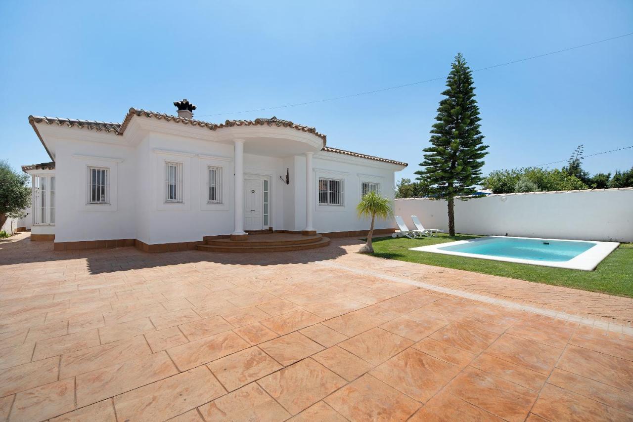 הוילה צ'יקלנה דה לה פרונטרה Casa Abedul Sancti Petri מראה חיצוני תמונה