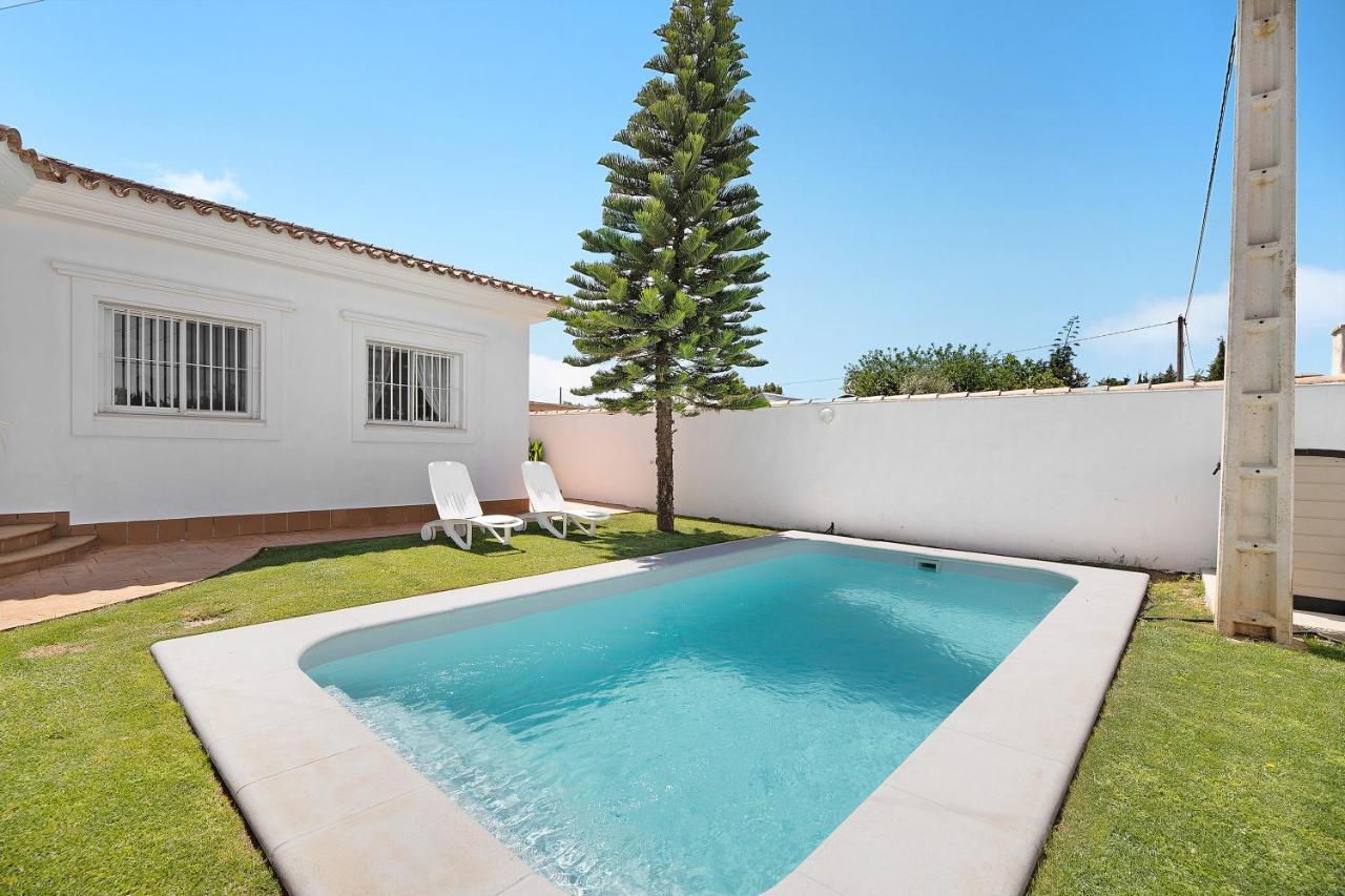 הוילה צ'יקלנה דה לה פרונטרה Casa Abedul Sancti Petri מראה חיצוני תמונה